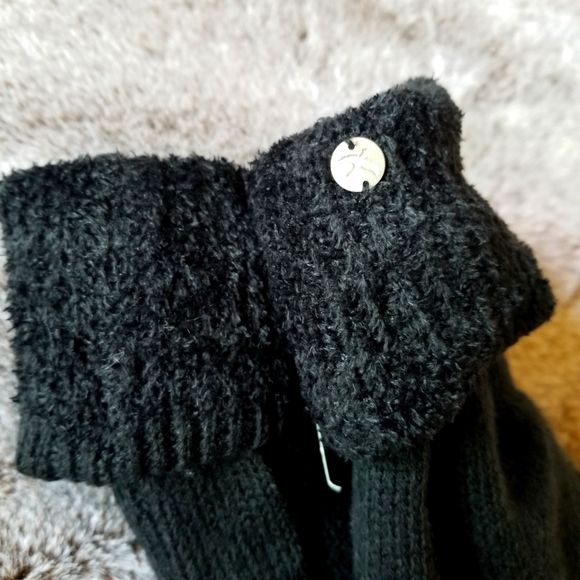 Eddie Bauer Fireside Mittens in black NWT - Picture 2 of 6